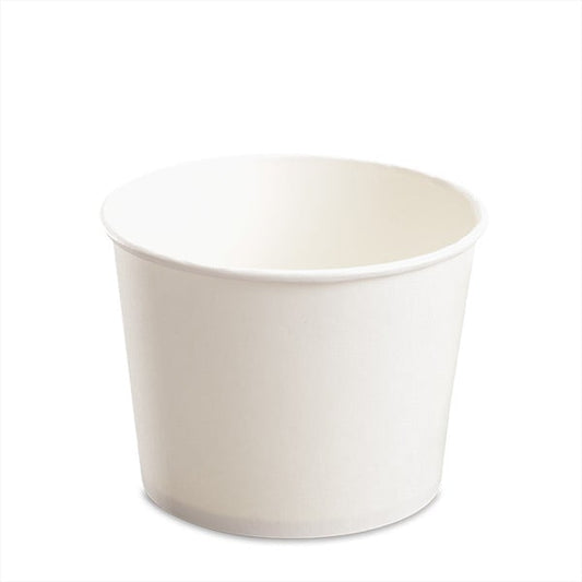 Paper Bowl 112mm 16oz/520cc for Yogurt/Soup 1000/cs