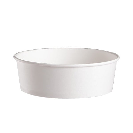 Paper Salad Bowl 165mm 30oz (902cc) 600/cs