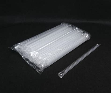 PP Straws individual Wraped