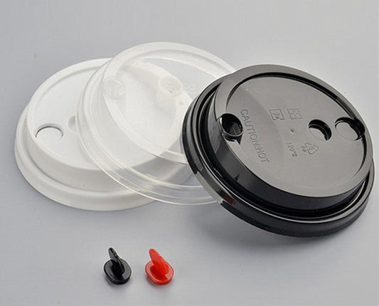 PP Cup lid 90mm with heart 1000/case